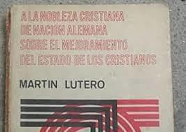 Escribe una Carta a la nobleza cristiana