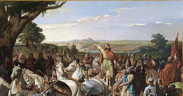 La conquista. Batalla de Guadalete