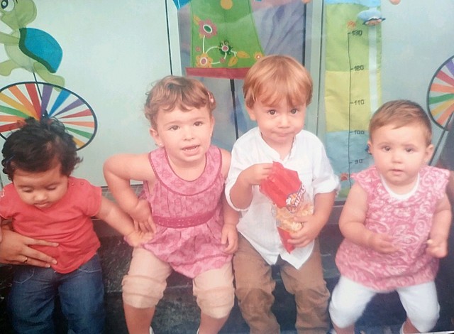 nire bigarren  urtebetetzea  ospatzen