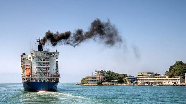 LESS POLLUTION SHIPS