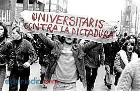 La derrota estudiantil de Franco.