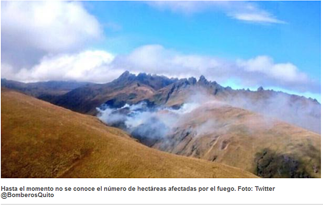 INCENDIO CERRO PUNTAS
