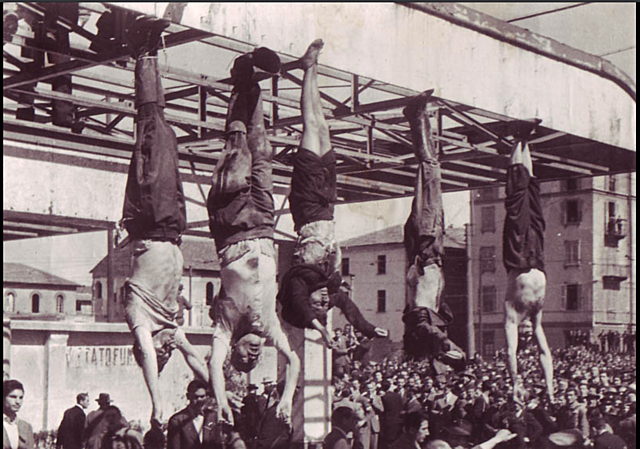 Muerte de Mussolini