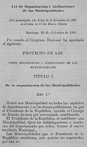 Ley de Comuna autónoma