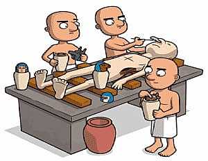 Embalsamiento y Vasos canopos.