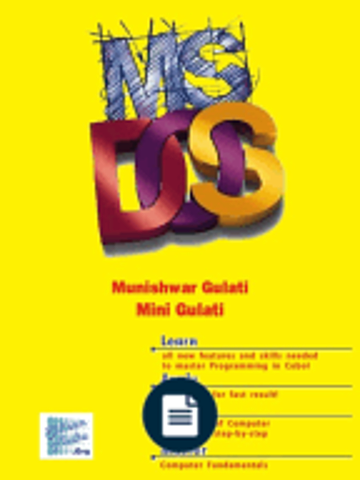 MS DOS 6.22