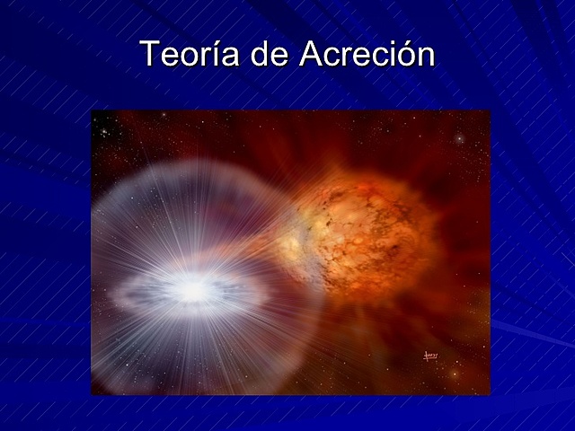 Teoría de la acreción