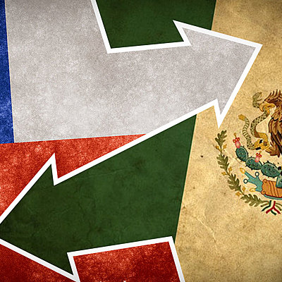 Timeline: Tratados de Libre Comercio que tiene México con otras naciones.