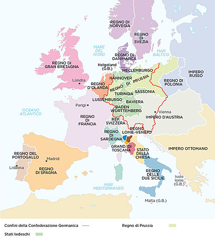 GLI ANNI PRECEDENTI IL CONGRESSO DI VIENNA