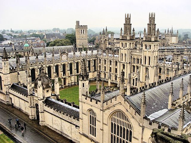 Reconeixement d’Oxford com a universitas