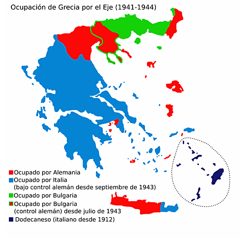 Ocupación de Grecia