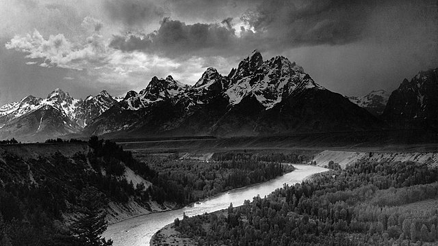 Ansel Adams,	Paisaje