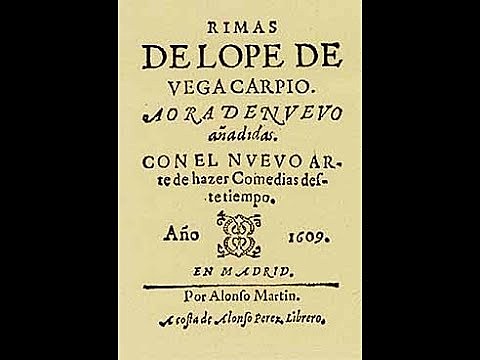 Lope de Vega y la comedia nueva
