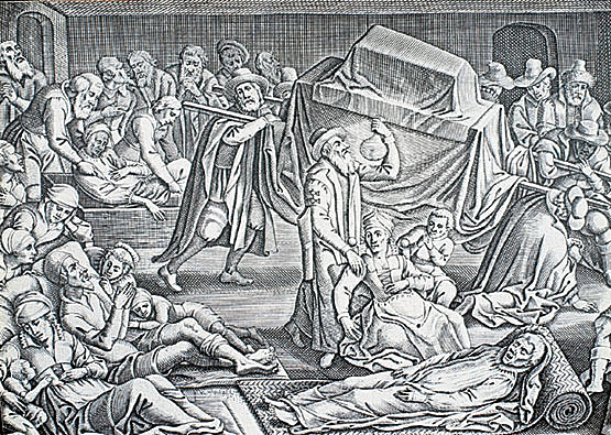 Arribada de la pesta negra a Europa