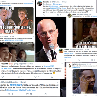 Timeline: Les prises de décision de l'Education Nationale pour les concours de l'enseignement pendant la crise du covid-19 en 5 dates