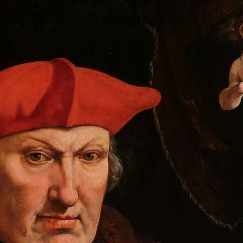 Portret van Erard de la Marck van Jan Cornelisz. Vermeyen