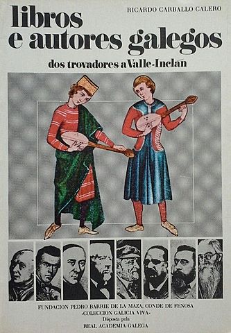 Primeiro volume de "Libros e autores galegos".