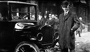 Henry Ford uno de los líderes de la segunda Revolución Industrial