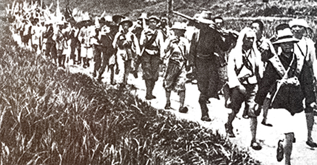 Закінчення походу основної колони