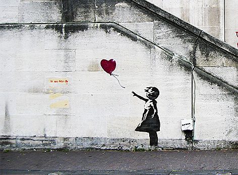 Girl with the balloon
