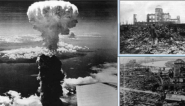 Bombas atómicas en Hiroshima y Nagasaki