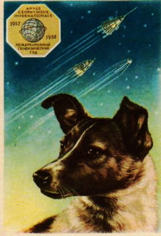 Laika first dog in space