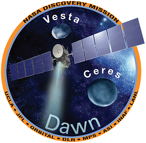 Dawn, space probe to study asteroid belt, Vesta and Ceres