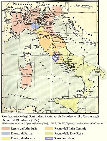 Gli accordi di Plombières: due obiettivi diversi