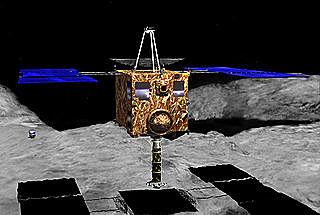 Hayabusa, japanese robotic spacecraft for return sample from asteroid