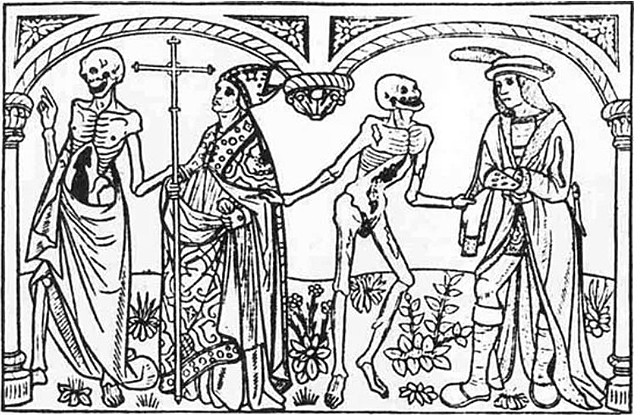 La peste negra llega a España