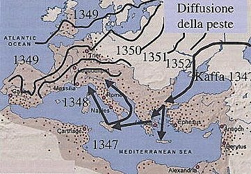 La peste negra se expande por el reino castellanoleonés