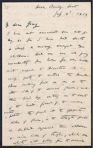 Letters to Asa Gray (Botanist)