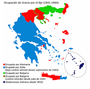 Ocupación de Grecia