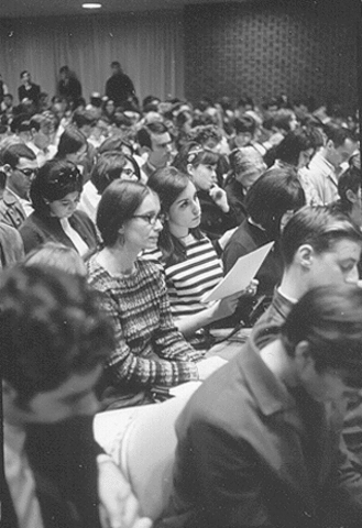 First Anti-Vietnam war teach in