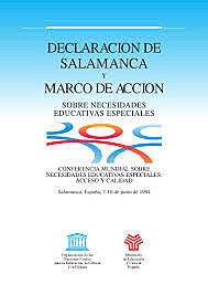 Conferencia Mundial sobre “Necesidades educativas especiales: acceso y calidad