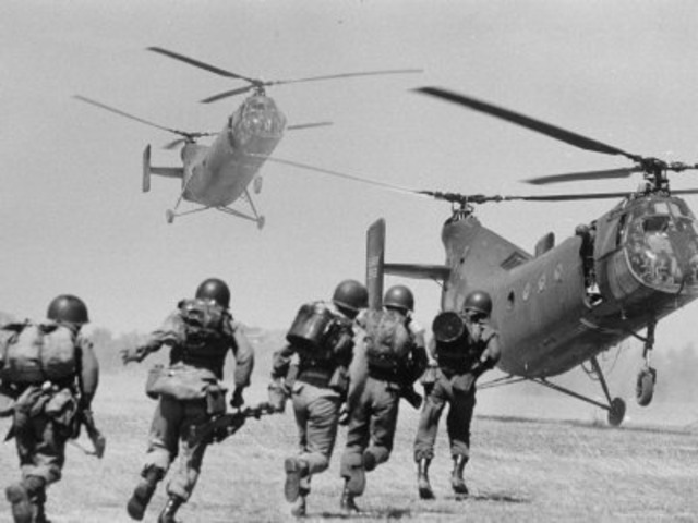 Ground Troops Arrive