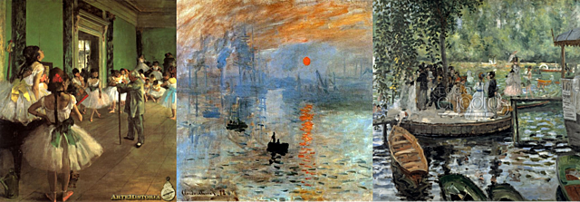 EDAD CONTEMPORÁNEA: IMPRESIONISMO