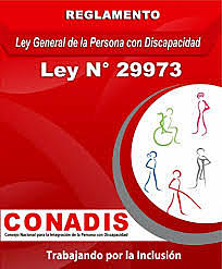 Ley General de la Persona con Discapacidad n.° 29973