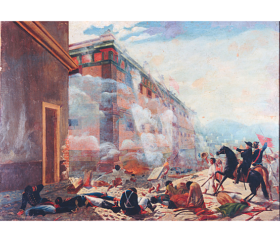 Toma de la Alhondiga de Granaditas