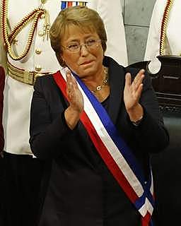 Michelle Bachelet Jeria.