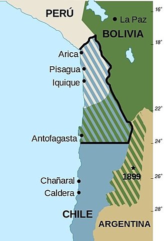 CONFORMACIÓN DEL TERRITORIO CHILENO - GUERRA DEL PACÍFICO