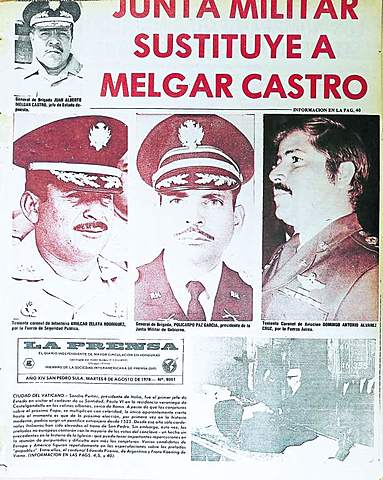 Golpe de Barracas/ Junta Militar -Triunvirato 1978-1980