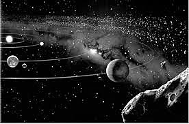 Chandra Wickramasinghe y Fred Hoyle