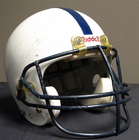 First poly carbonate helmet