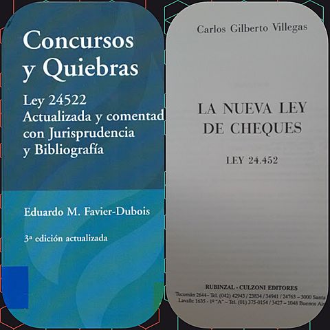 Sanción Ley 24.452 y 24.522