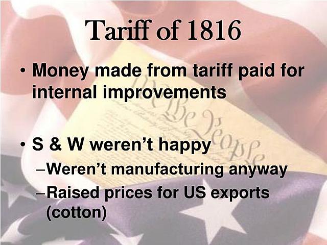 Tariff of 1816