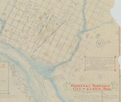 Austin is chosen as the Capital of Texas