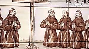 Llegada de los Franciscanos a la Nueva España