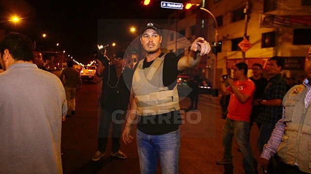 Desalojo de los comerciantes ambulantes de Gamarra