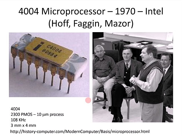 PRIMO MICROPROCESSORE